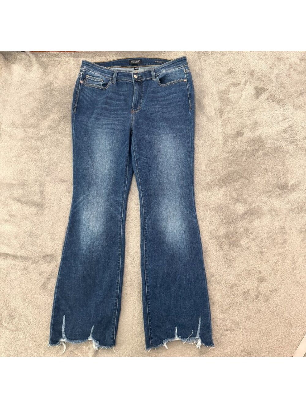 Judy Blue Boot Cut High Rise Jeans Dark Wash Stretch Womens 15 32 Bootcut